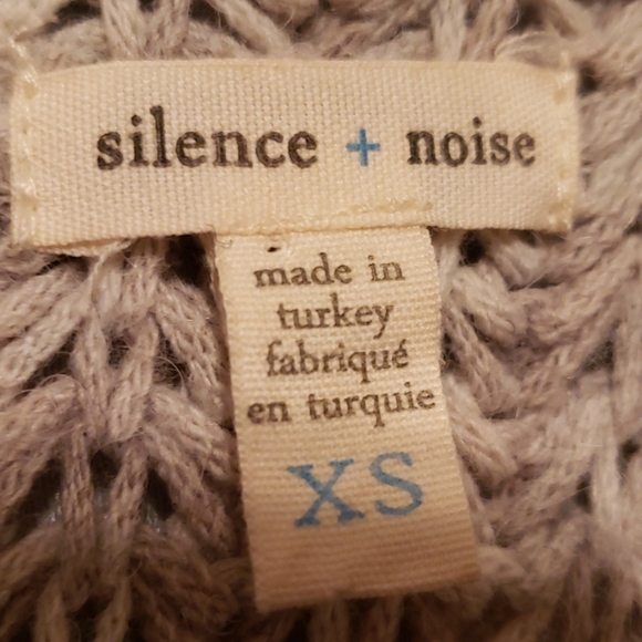 SILENCE + NOISE TUNIC SWEATER VEST SZ XS - Picture 7 of 8